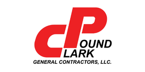 C Pound Clark General Contractors logo in red and black text