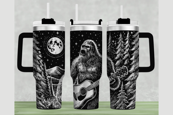 40 oz Tumbler Custom - Big Foot