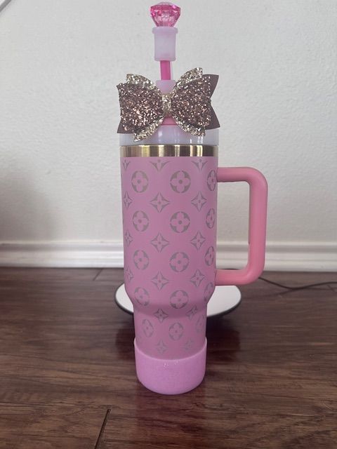 40 Oz Louis Vuitton Tumbler Pink