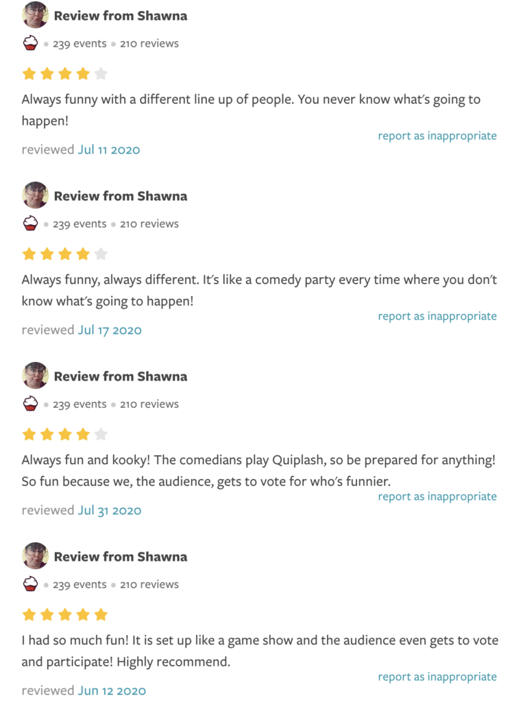 Audience Review