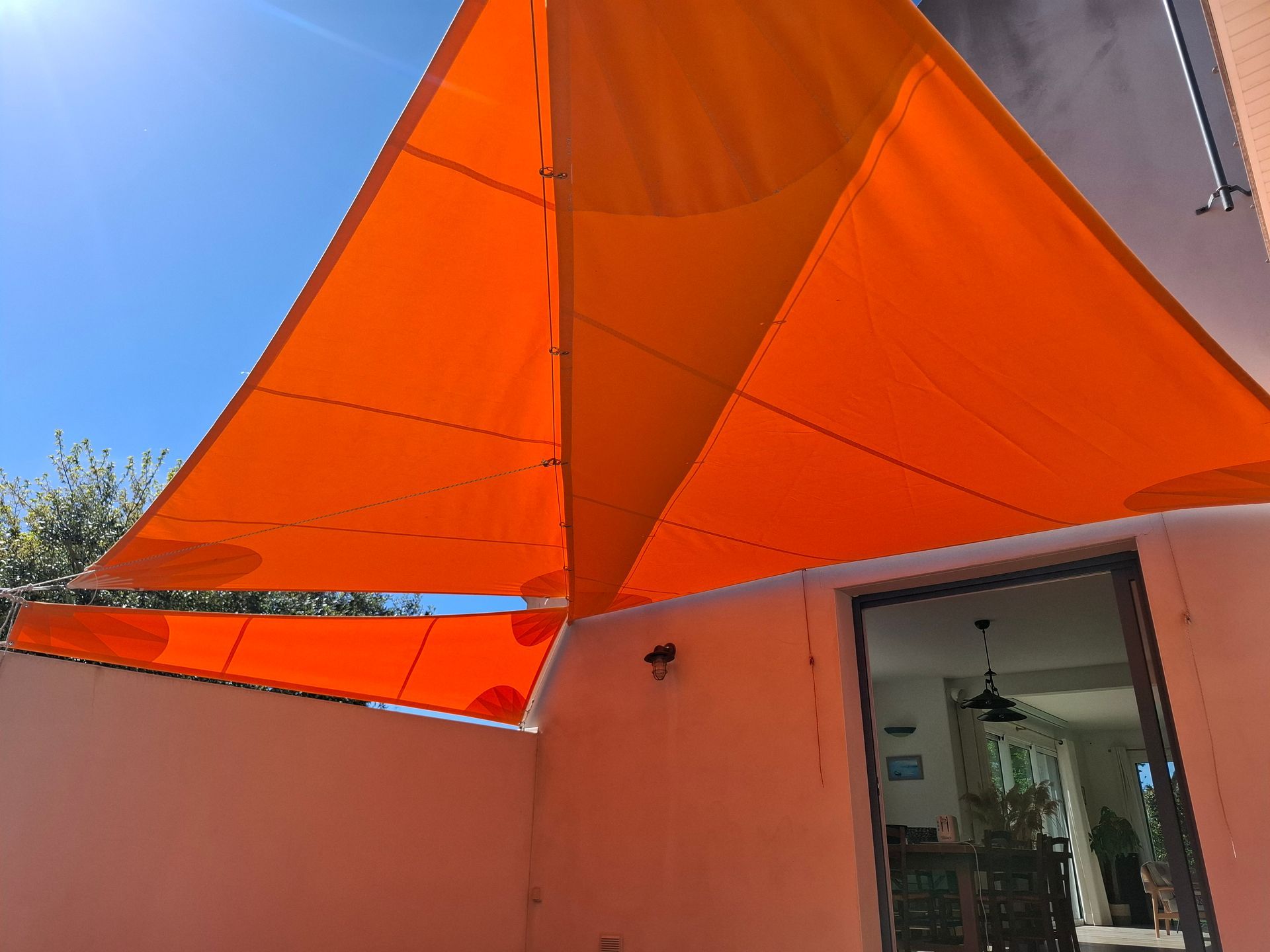Toile en acrylique Sunbrella Mandarine