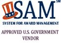 SAM logo with a hat,