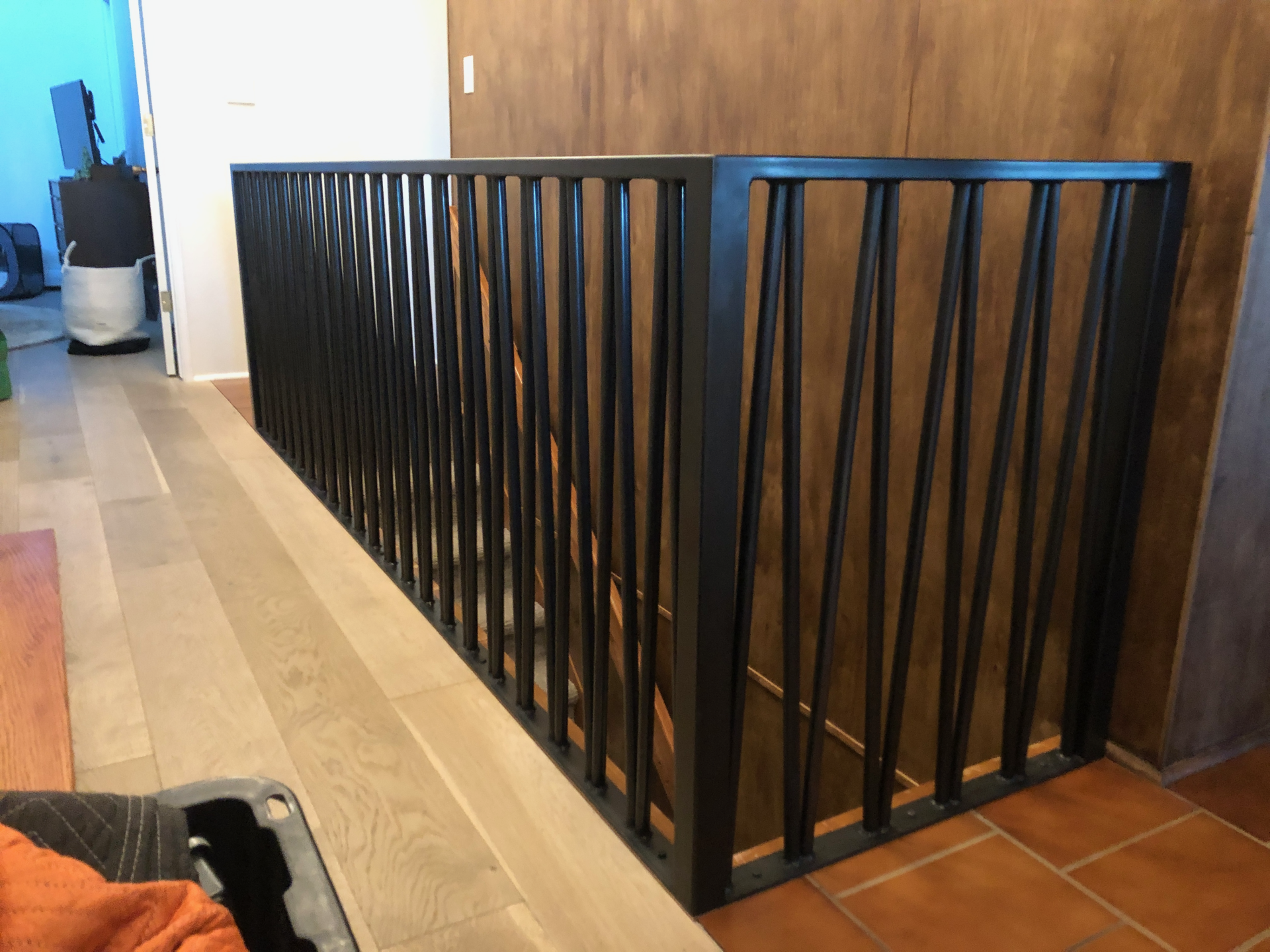 Custom Metal Railing Project in Denver