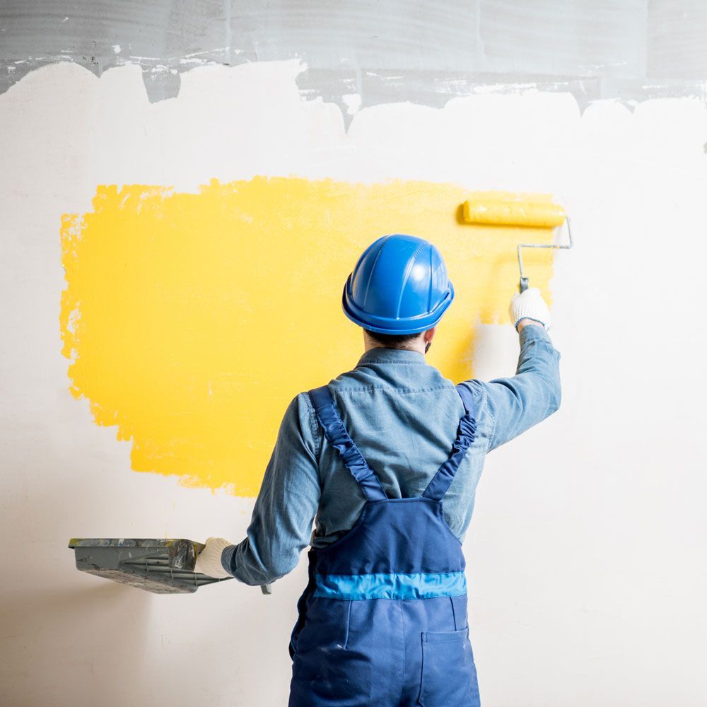 Man Painting the Wall — Chico, CA — Joe Shaw Painting