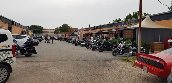 parcheggio per biker