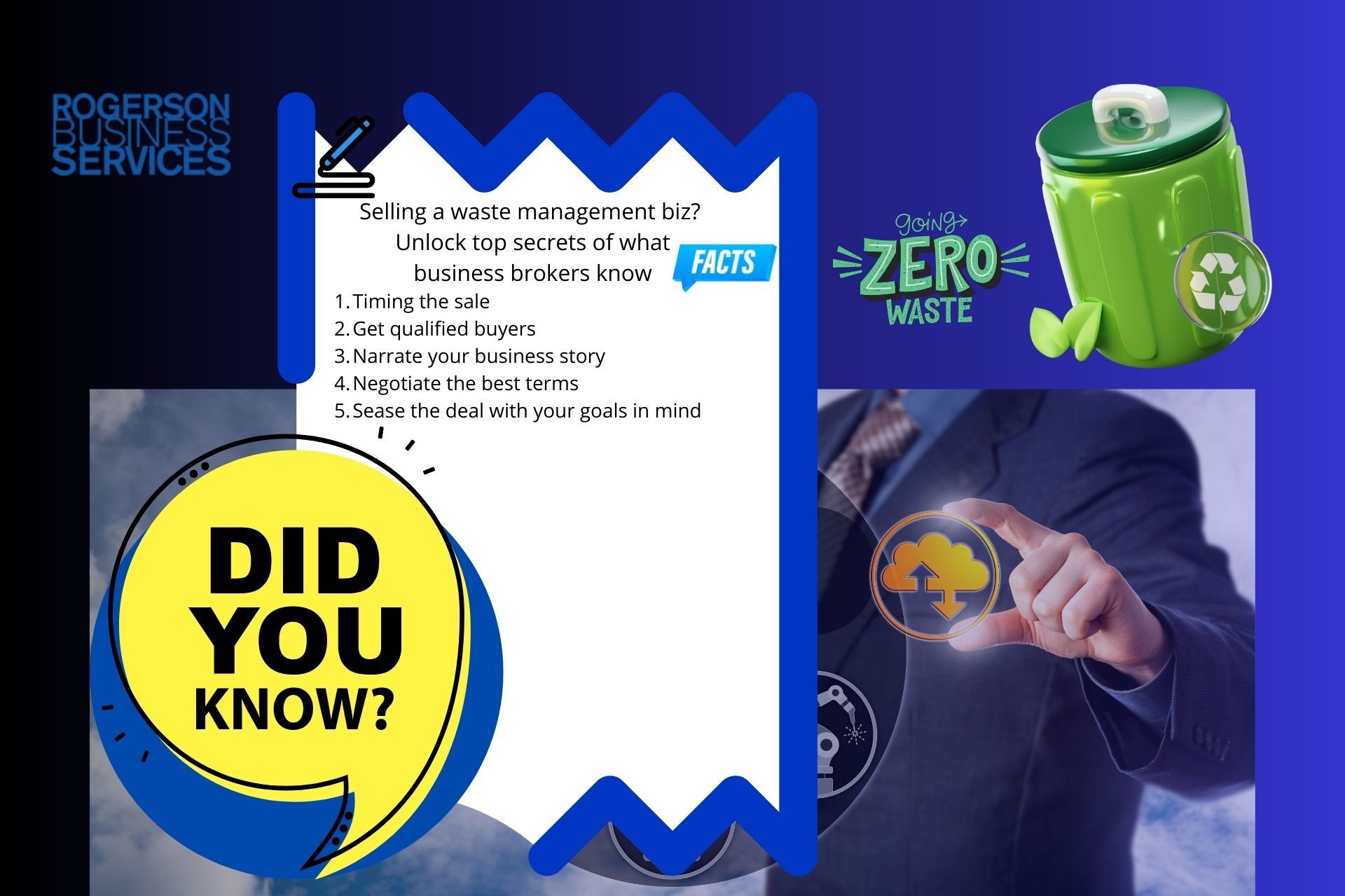best business broker near you for selling a waste management business in California