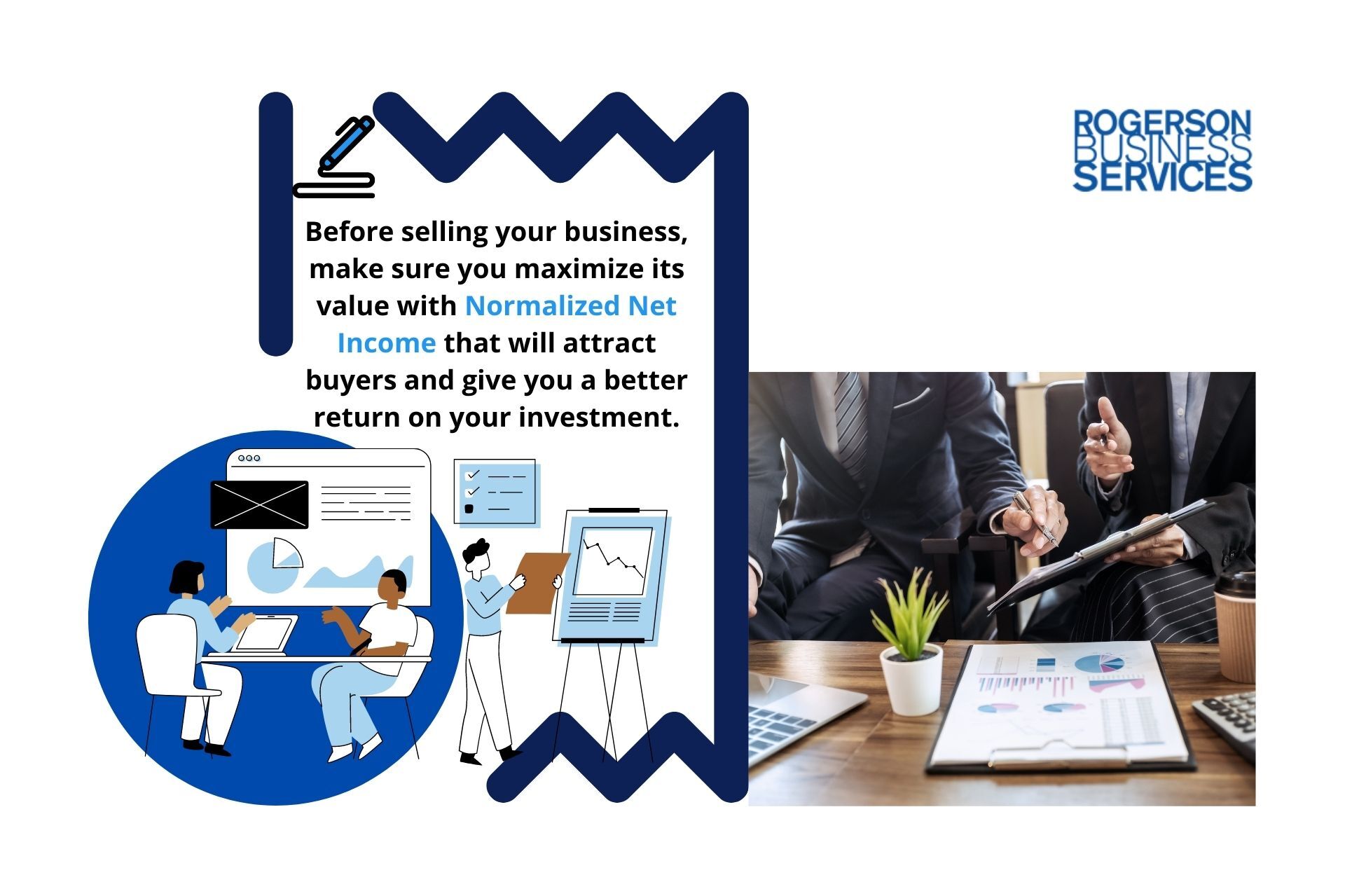 normalized net income | selling a lower middle market business in California