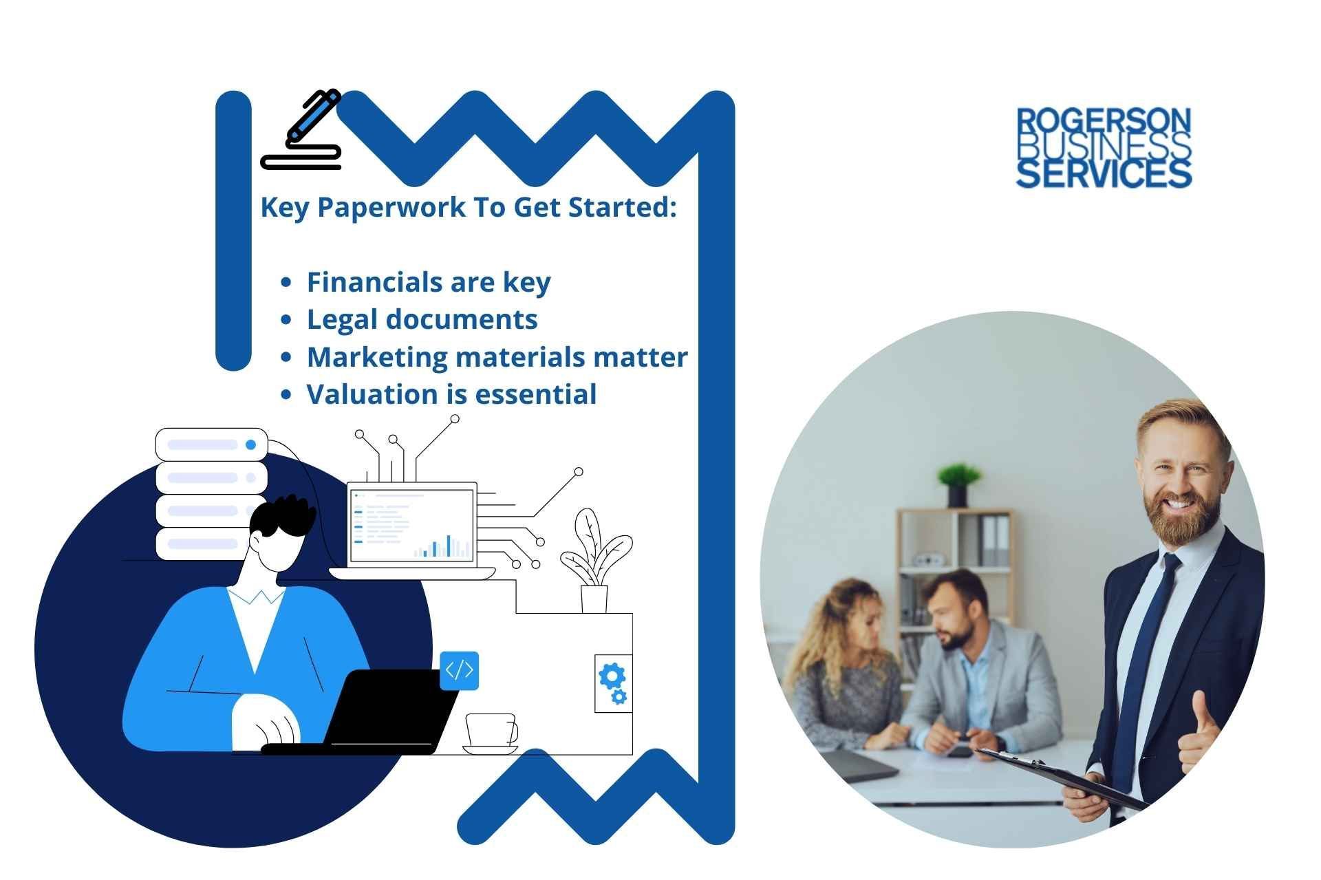 paperwork needed to sell a business in California