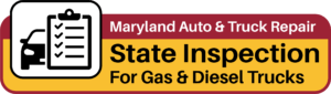 State Inspection for Gas & Diesel Trucks Logo - Maryland Auto & Truck Repair