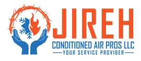 a logo for jireh conditioned air pros llc