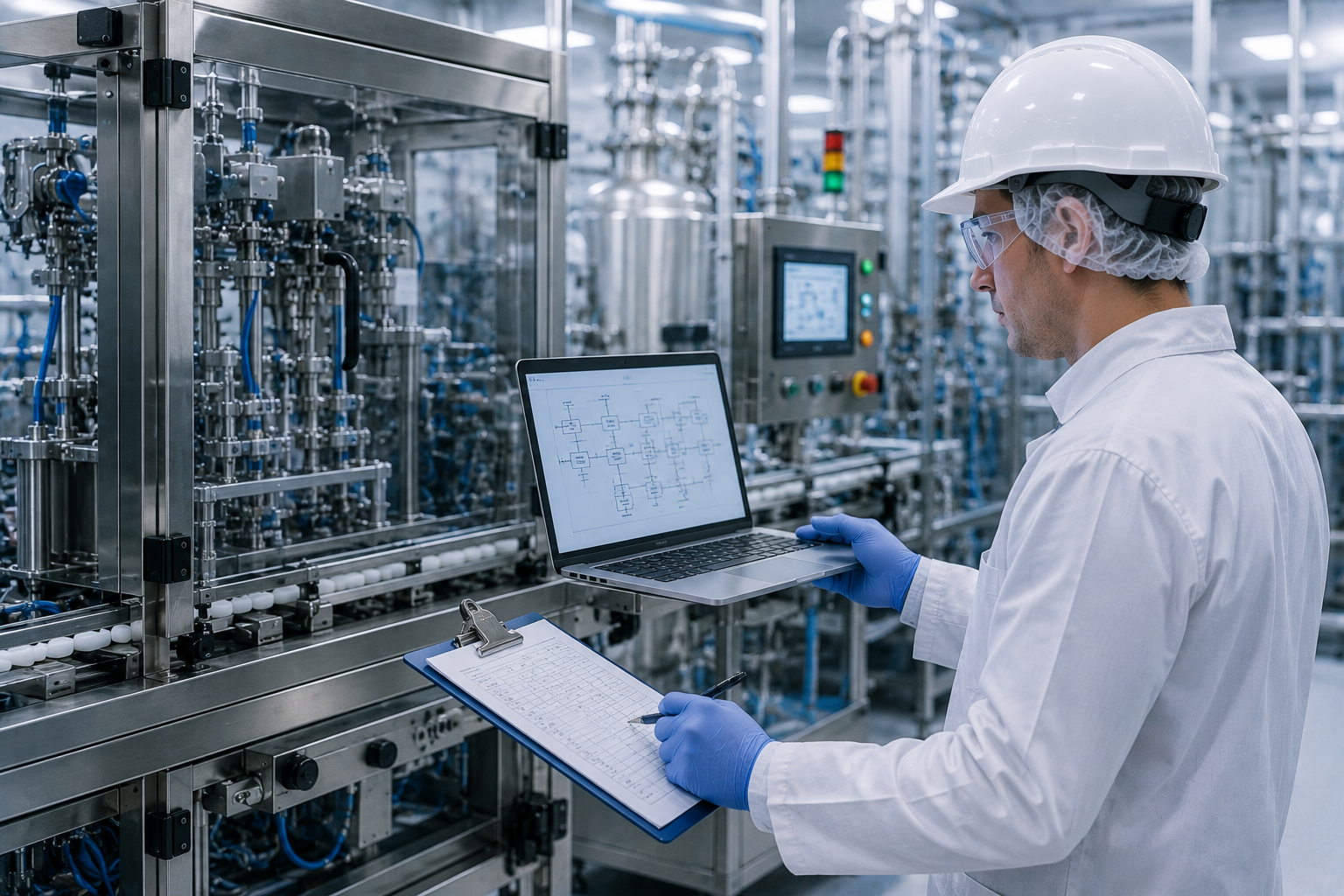 QA Qualification Engineer Facilities and Utilities avec tuyauterie industrielle et utilités pharmaceutiques
