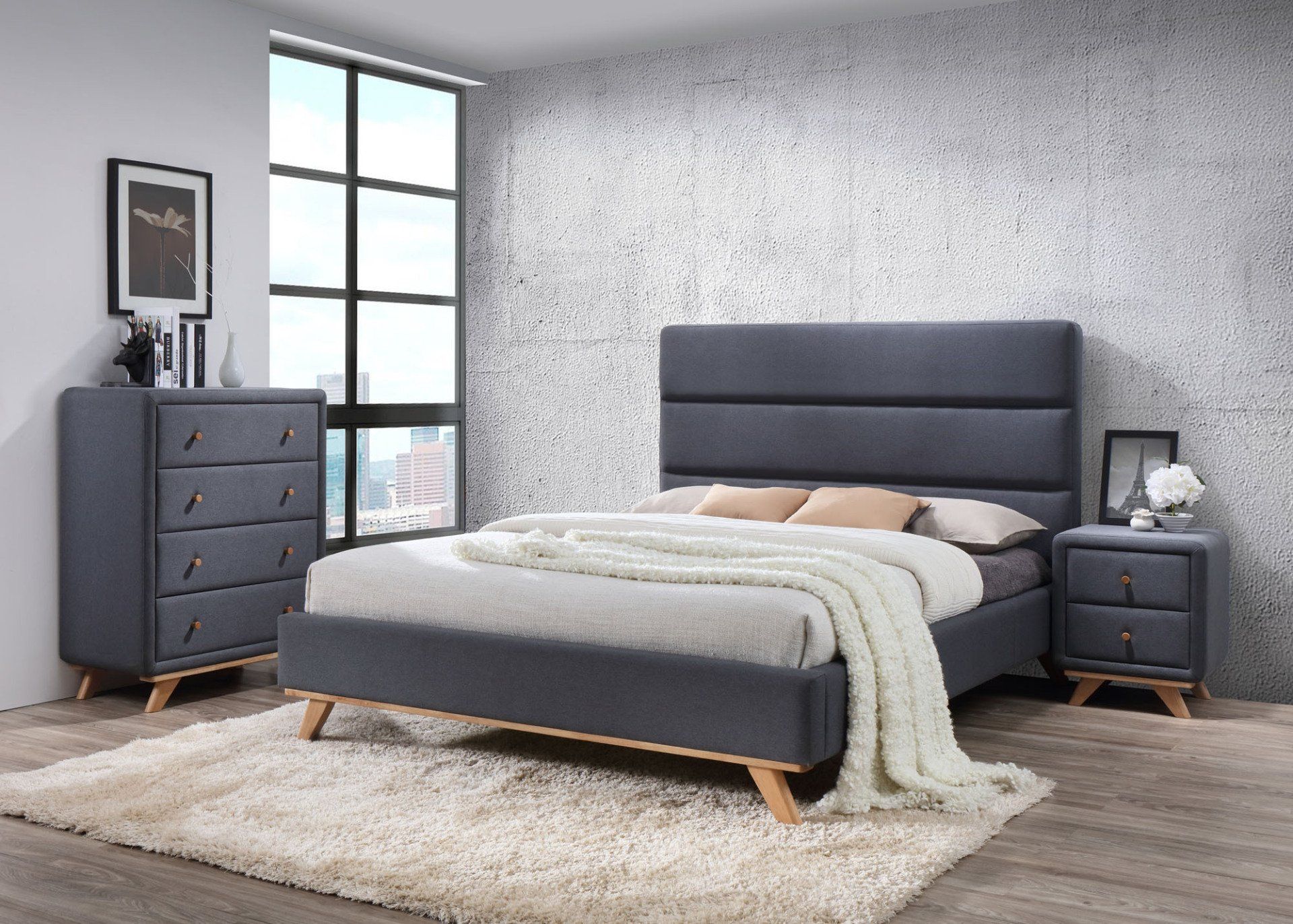 metal bed frame queen