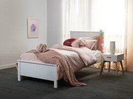 kids bed white