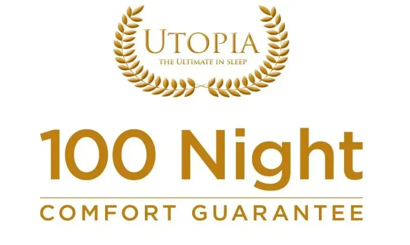 Gold logo of 
