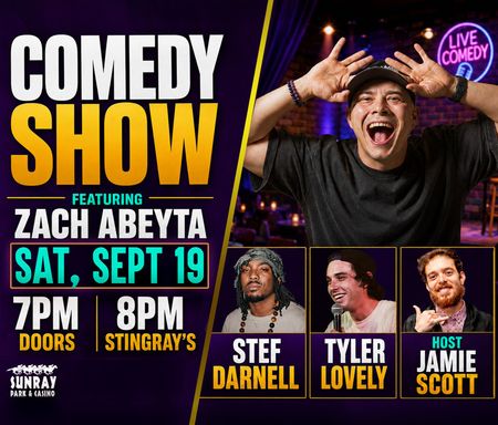 Comedy Night at SunRay Park and Casino