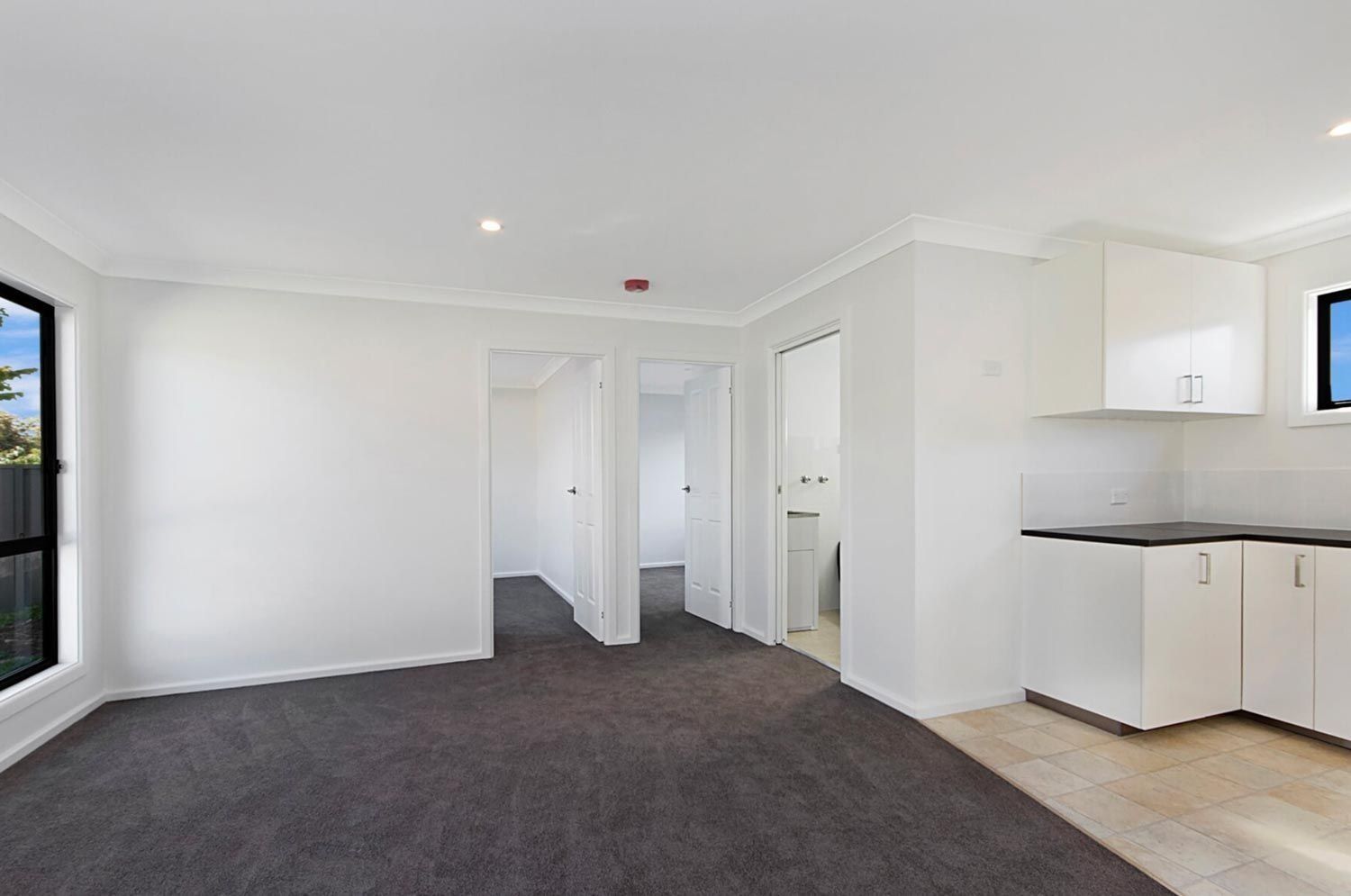 Modern Empty Room After Renovation