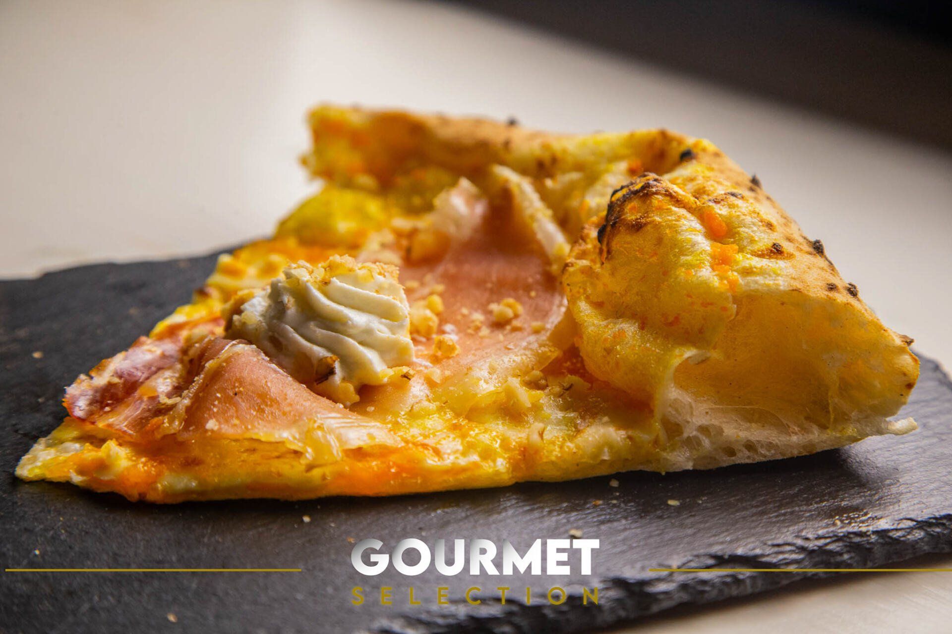 Ricotta, speck, noci e crema di zucca