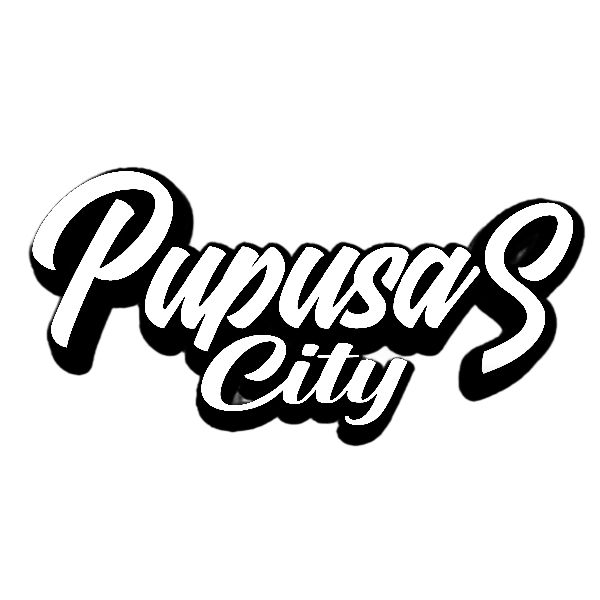 Black and white logo featuring the text 