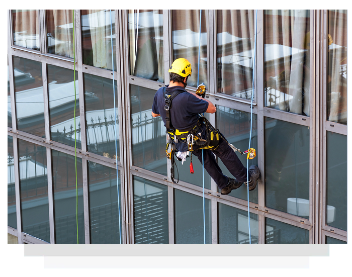 Window sealing for a high rise