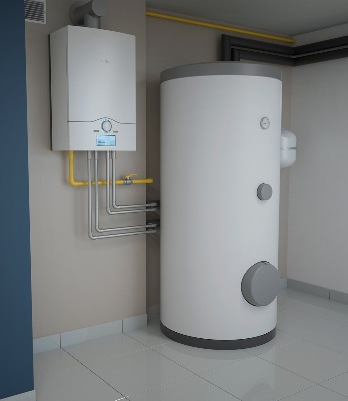 continuous hot water system