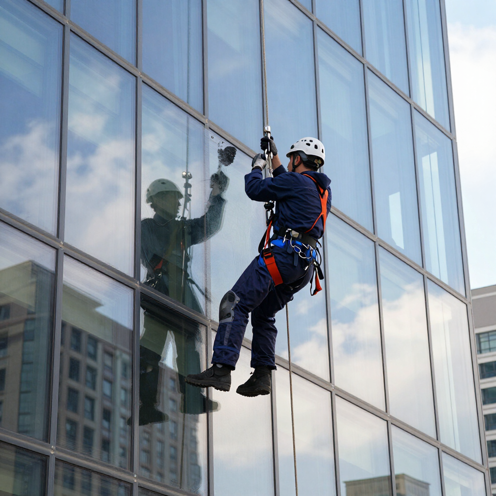 Equipo certificado realizando trabajos verticales en Lima, Perú