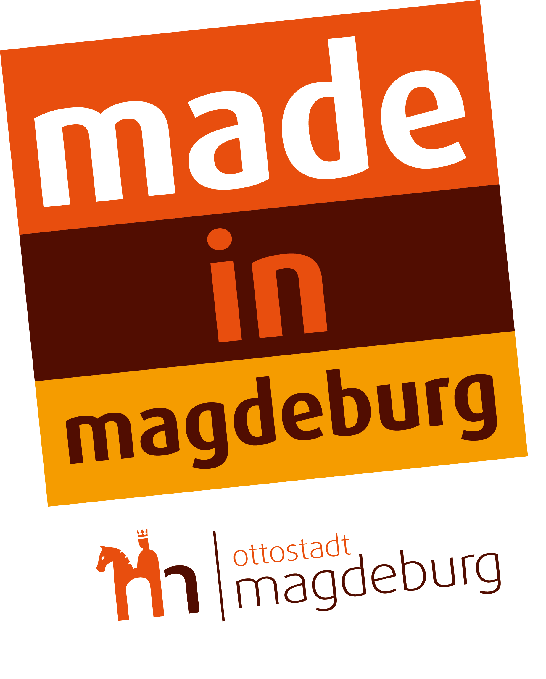 Grafik zeigt den Text: made in magdeburg