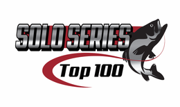 Solid Series Top 100 logo with a black fish leaping over red and black text