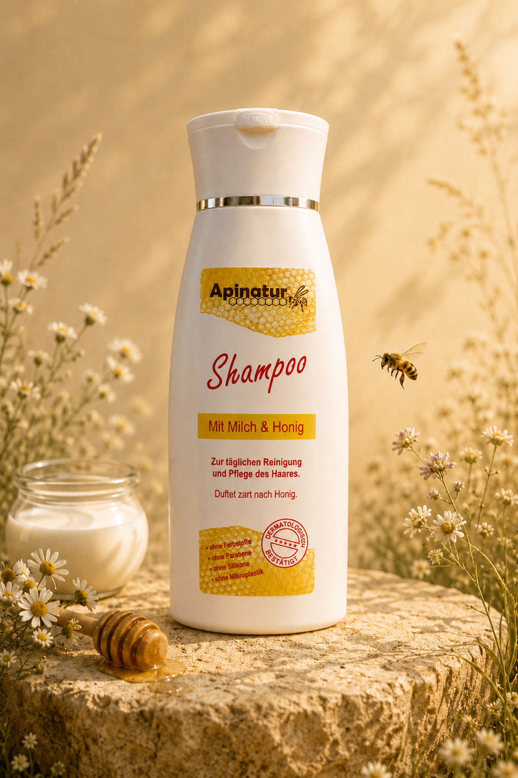 Milch-Honig-Shampoo, 200ml