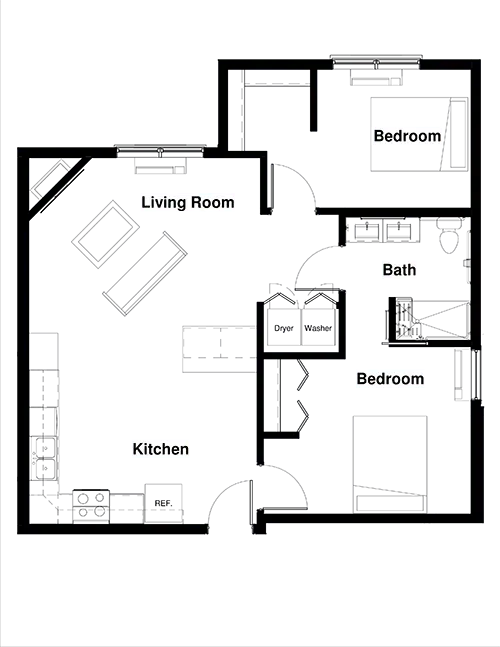 The Diamond Floorplan