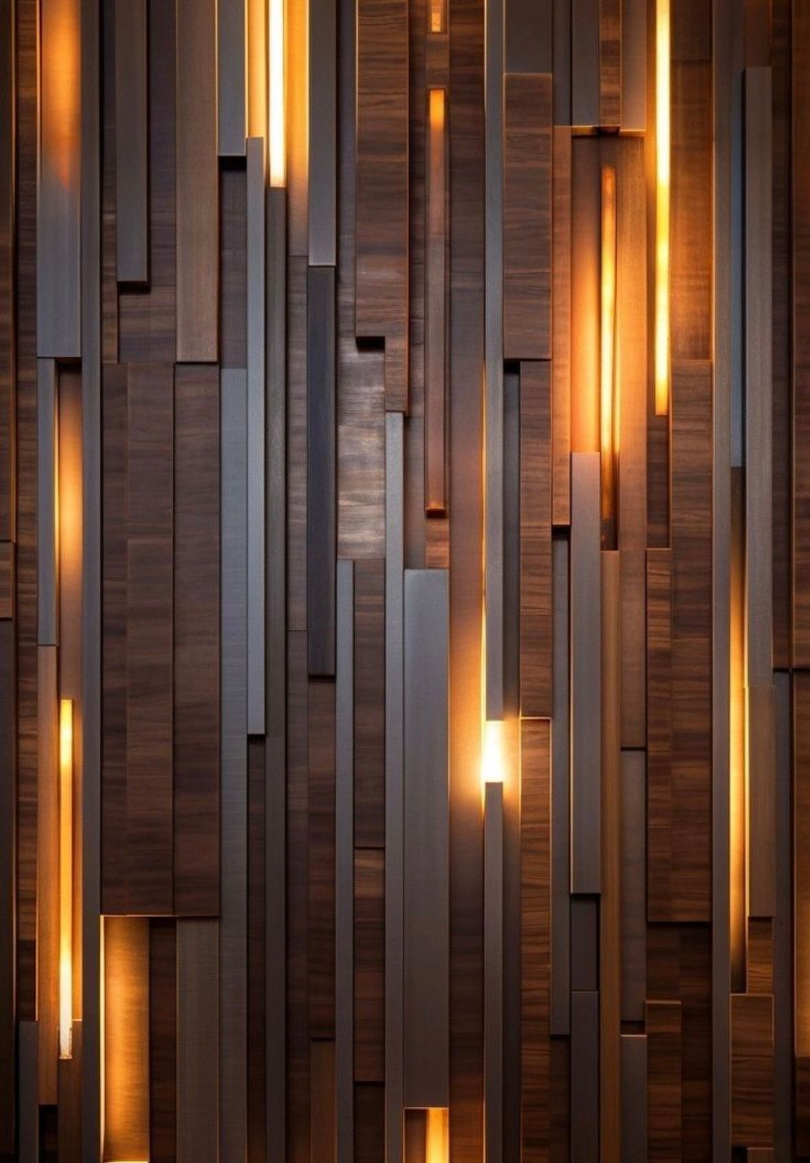 Muurdecoratie met verlichting custom made