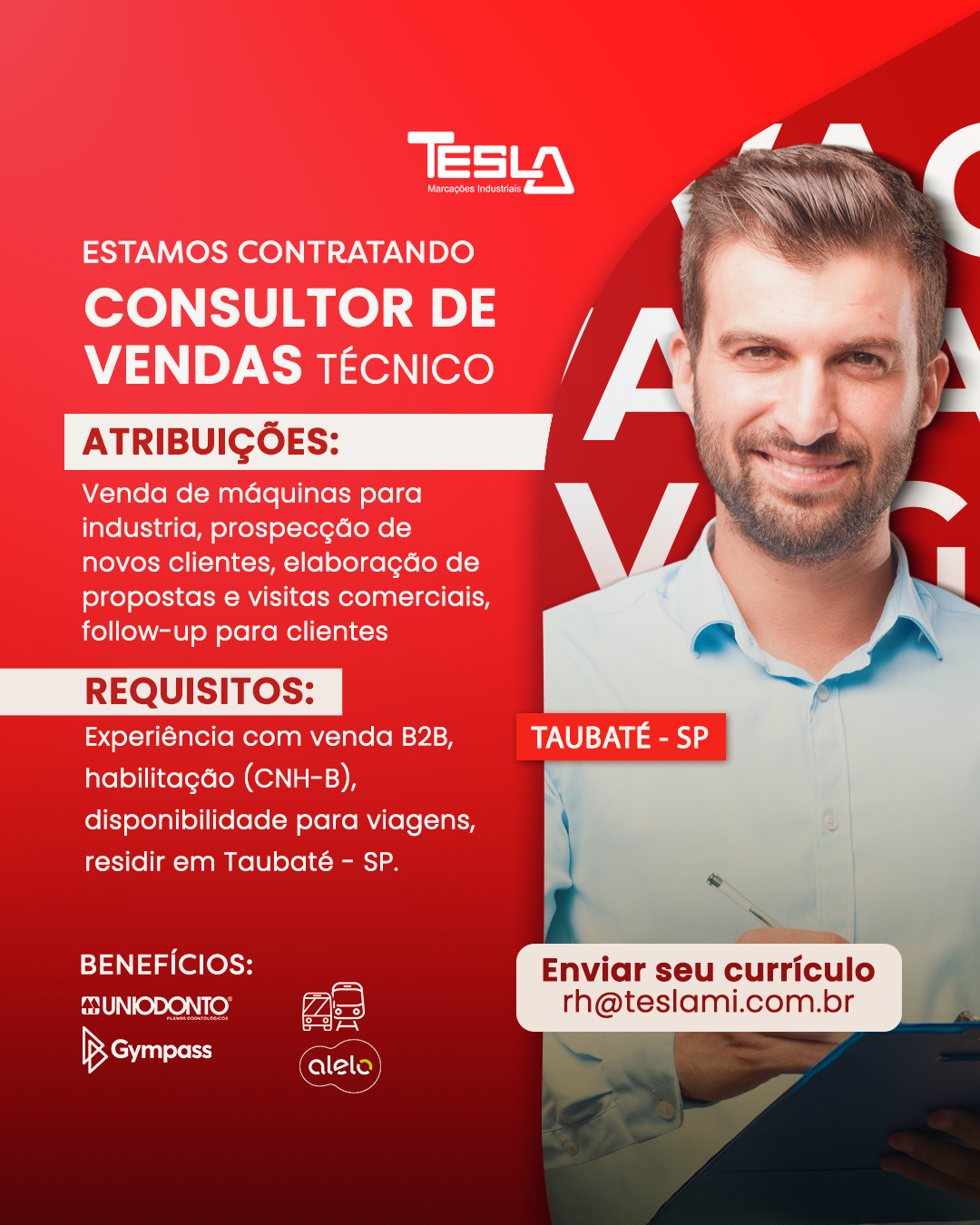 Consultor Comercial Taubaté