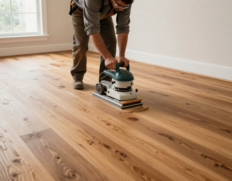 Hardwood floor repair and refinishing in Indianapolis