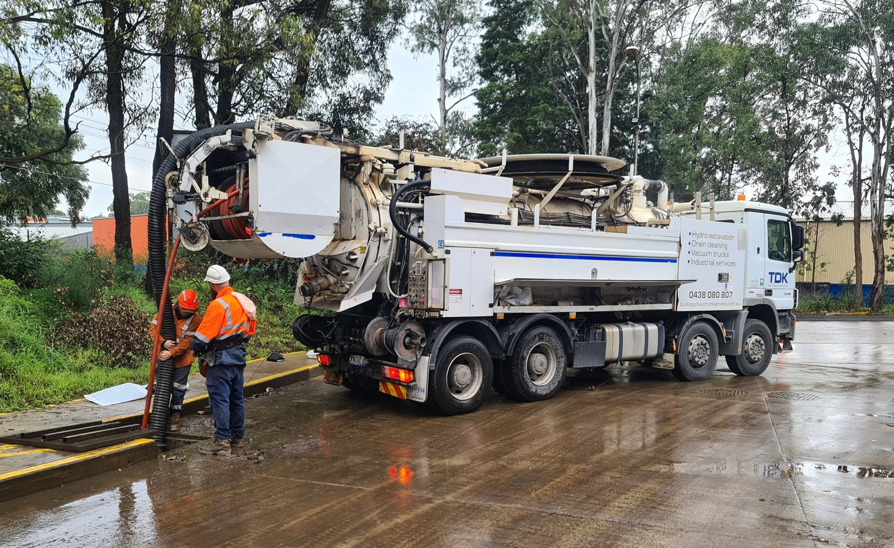 Vacuum Truck Service & Liquid Waste Disposal TDK Vac Truck