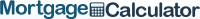 A blurry picture of the word mortgage calculator
