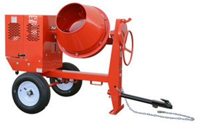 TOWABLE CONCRETE MIXERS