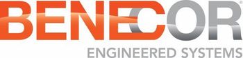 Logo for Benecor Engineered Systems. Orange 