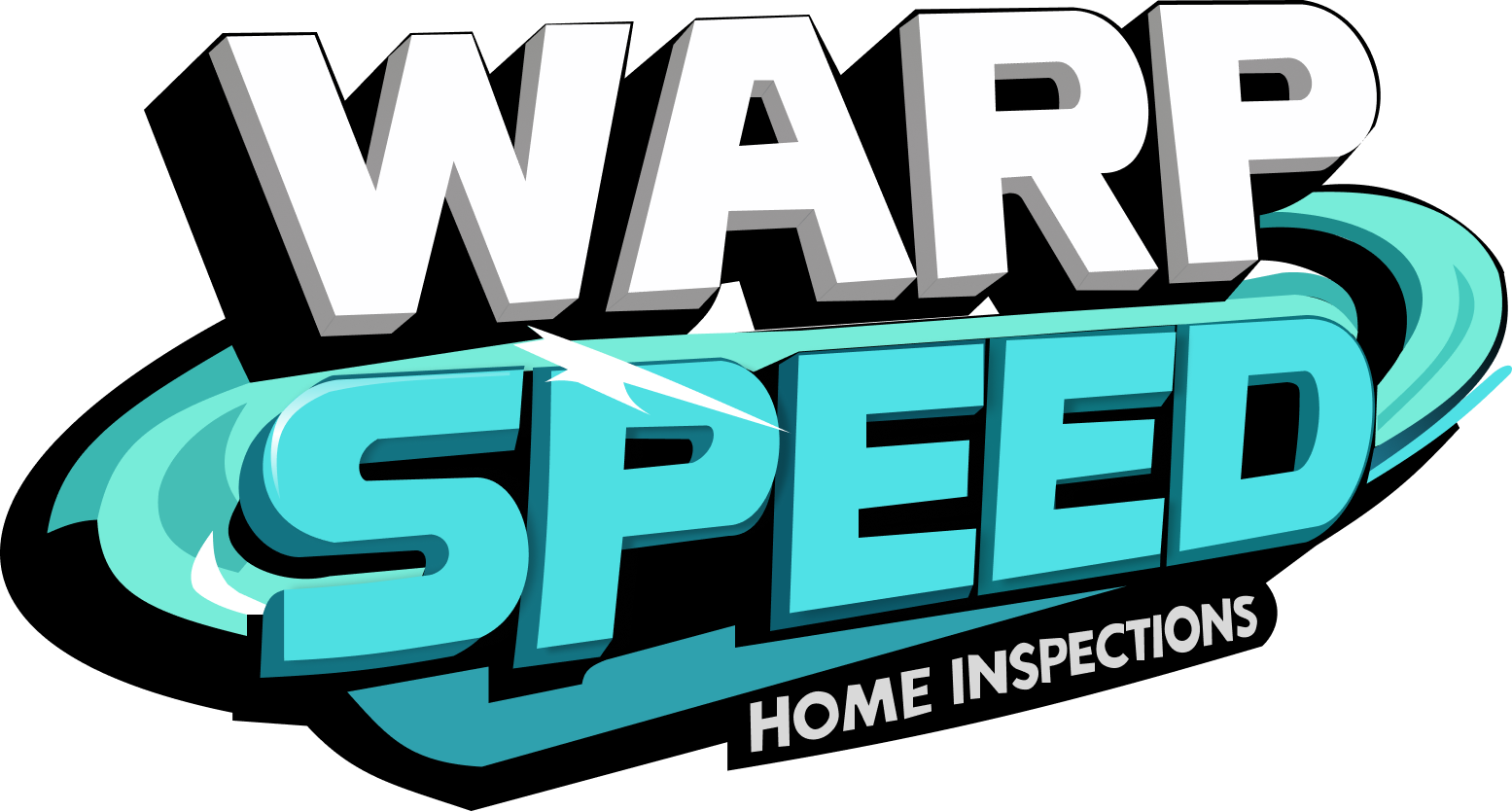WS Inspections LLC Logo - Simplistic roof over name