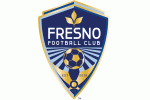 A logo of Fresno FC.