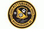 A logo of Pittsburgh Riverhounds.