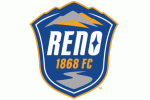 A logo of Reno 1868 FC.