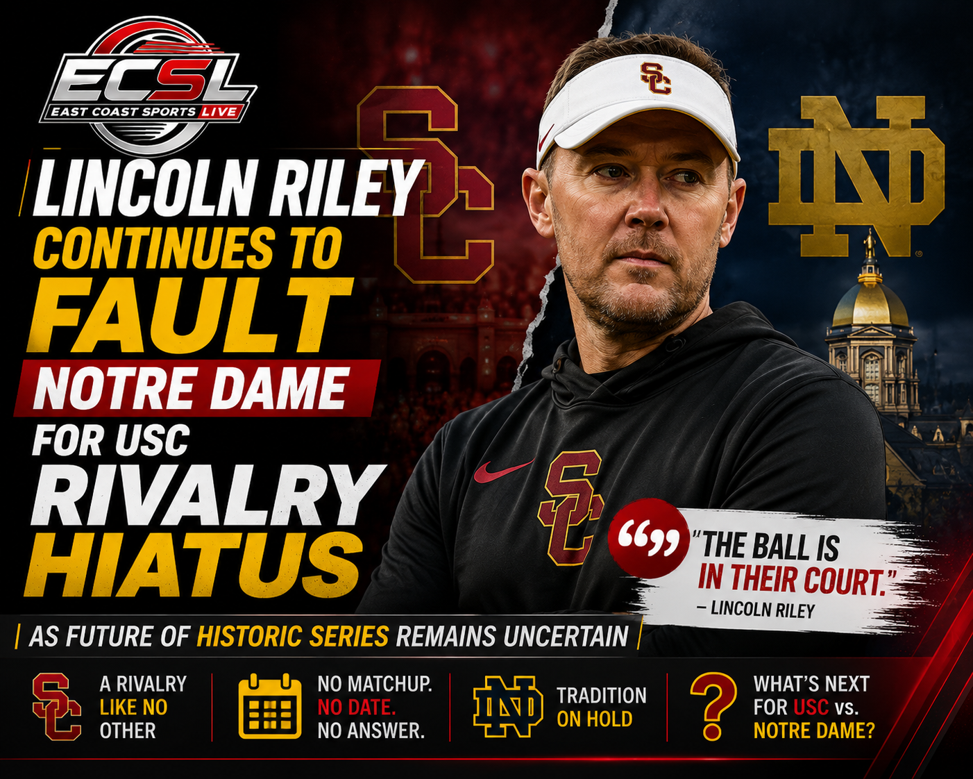 USC Trojans football head coach 