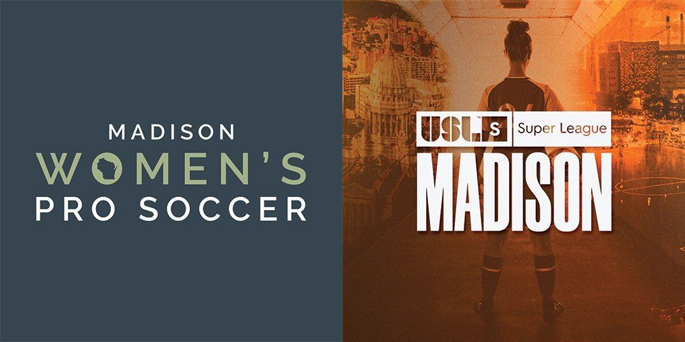 A logo of USL Madison