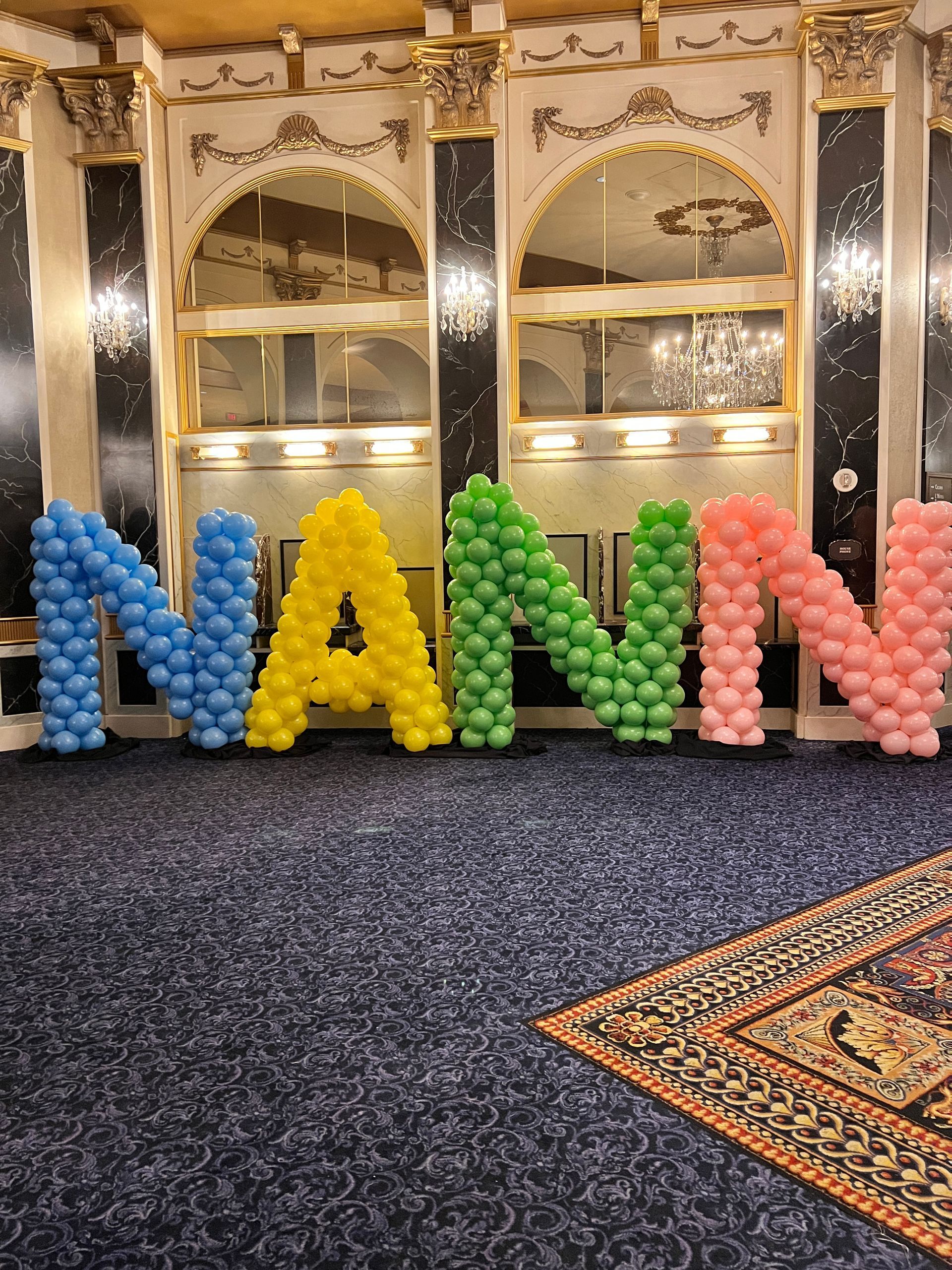 Custom Life Size Letters for Corporate Events Decor entrance