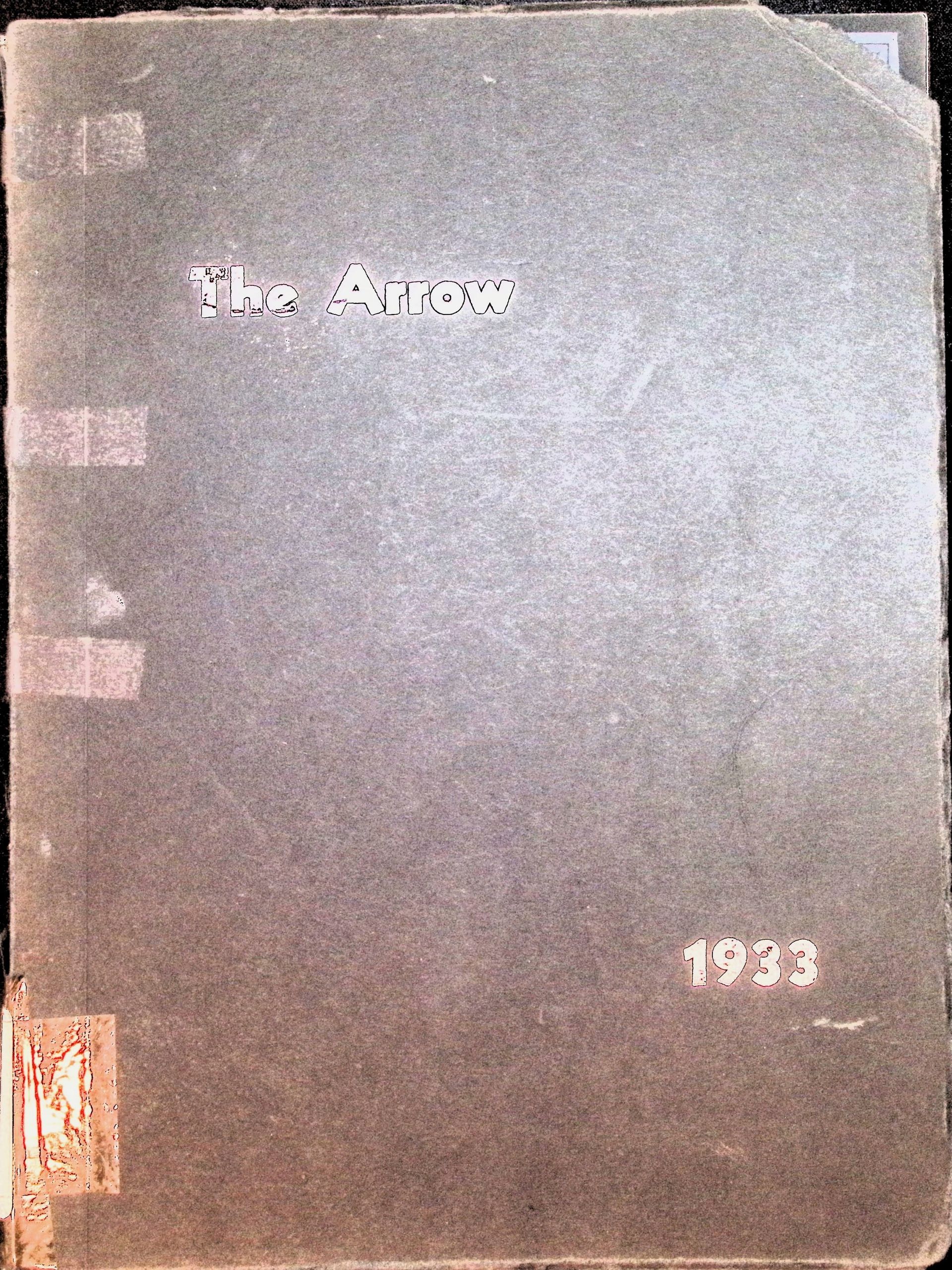 A book with the year 1933 on it