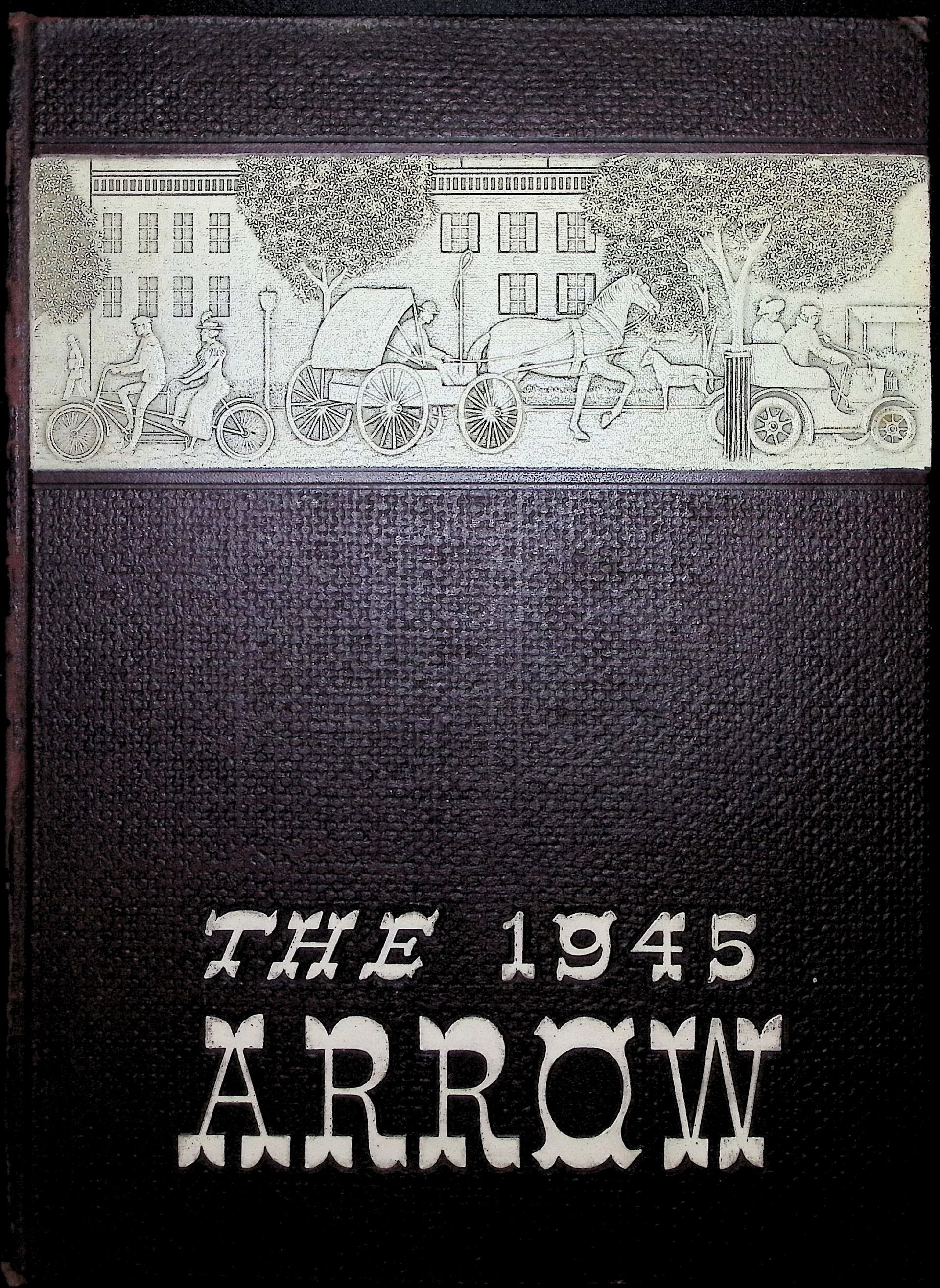 The cover of a book titled the 1945 arrow