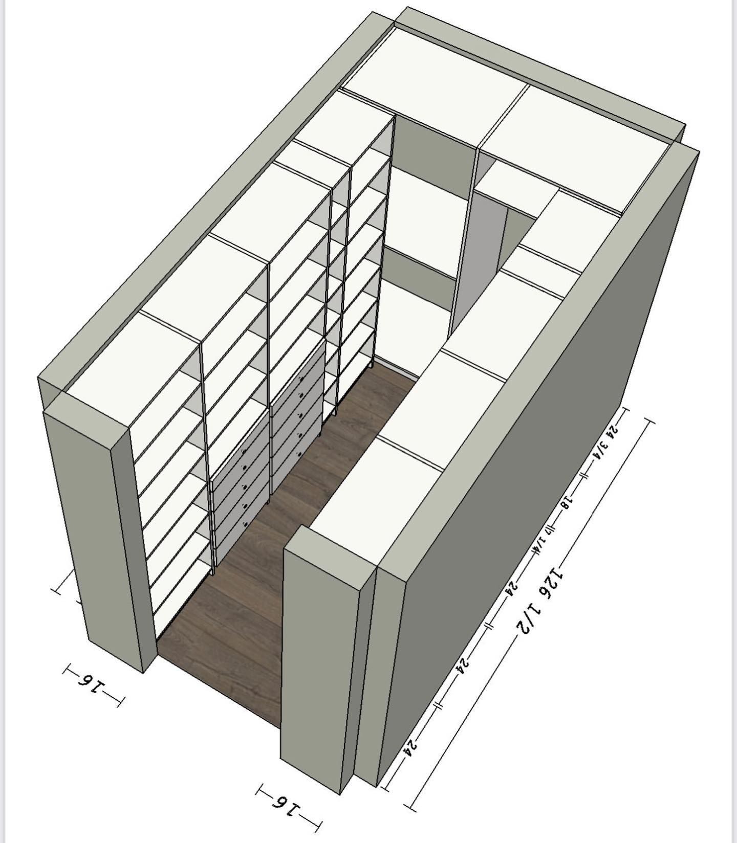 computer assisted closet design plans
