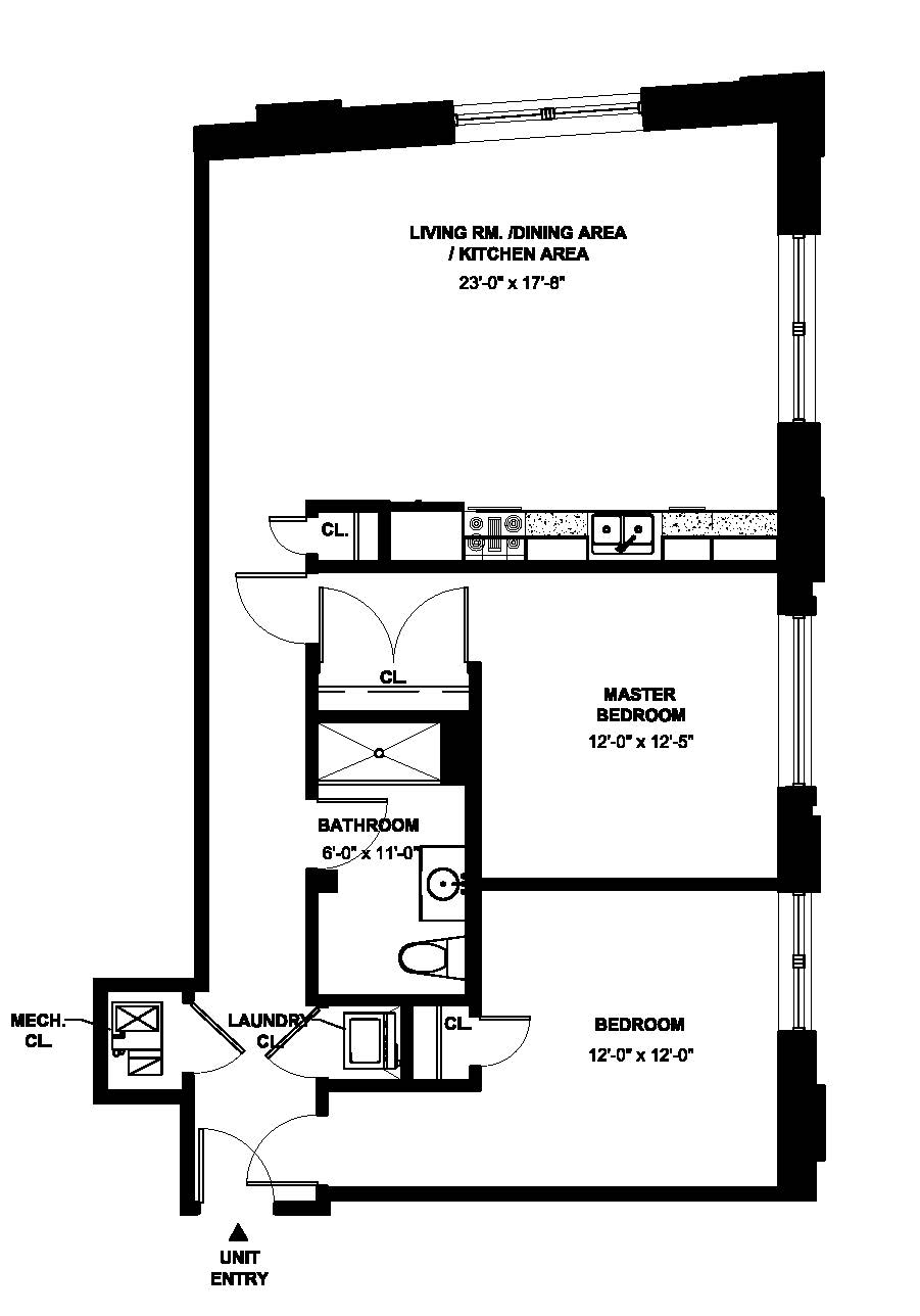 Unit #7 Floor Plan