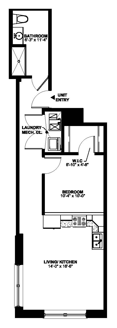 Unit #10 Floor Plan