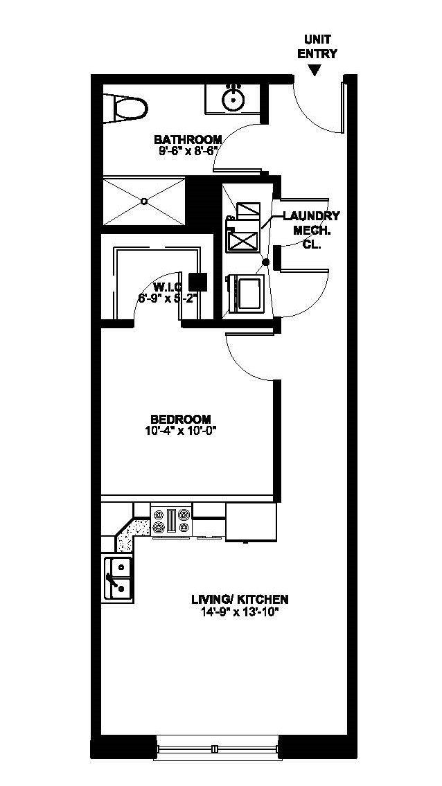 Units #12 & #14 Floor Plan