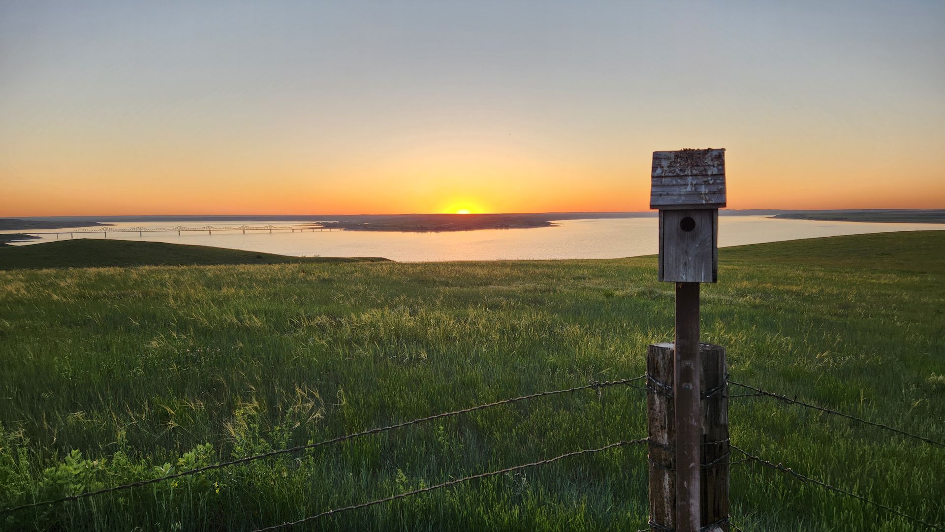 Overlooking Oahe